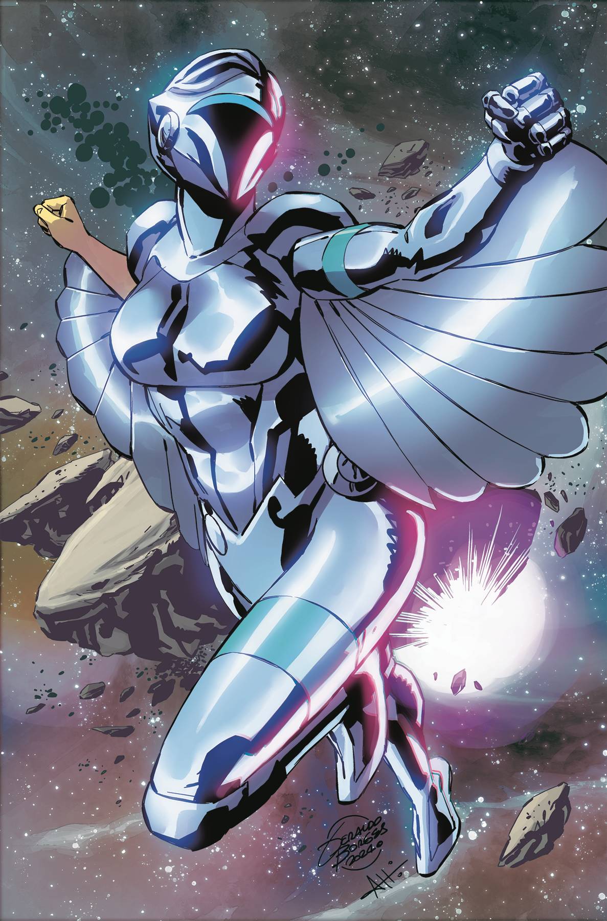 Dynamite Comic Books > Incentives SILVERHAWKS #5 CVR P 1:20 INCV BORGES VIRGIN 72513035158605161 MAR250130