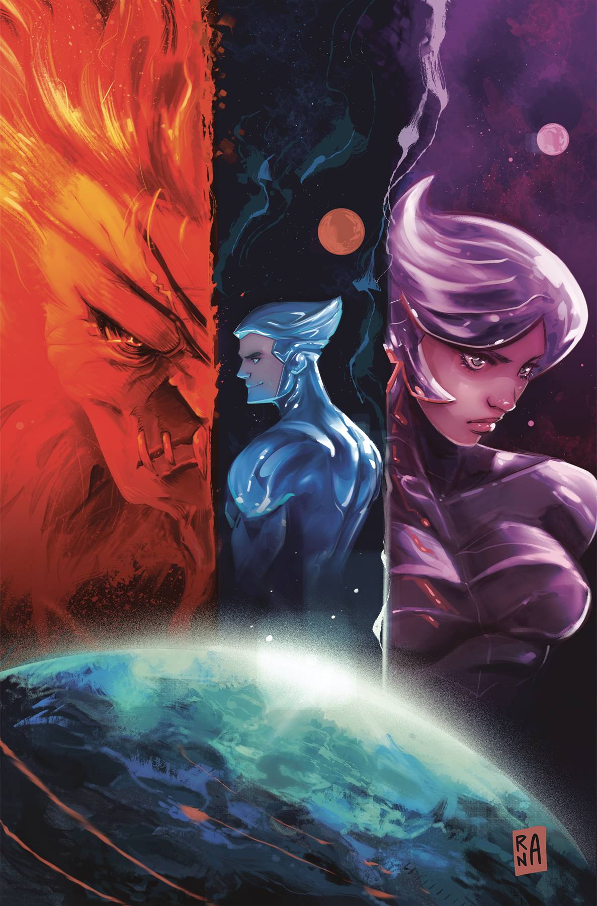 Dynamite Comic Books > Incentives SILVERHAWKS #7 CVR M 1:20 INCV RANALDI VIRGIN 72513035158607131 MAY250136