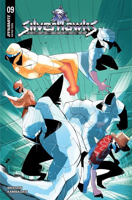 Dynamite Comic Books > Incentives SILVERHAWKS #9 CVR K INC 1:15 GEORGE KAMBADAIS VIRGIN VAR 72513035158609111 0725DE1261