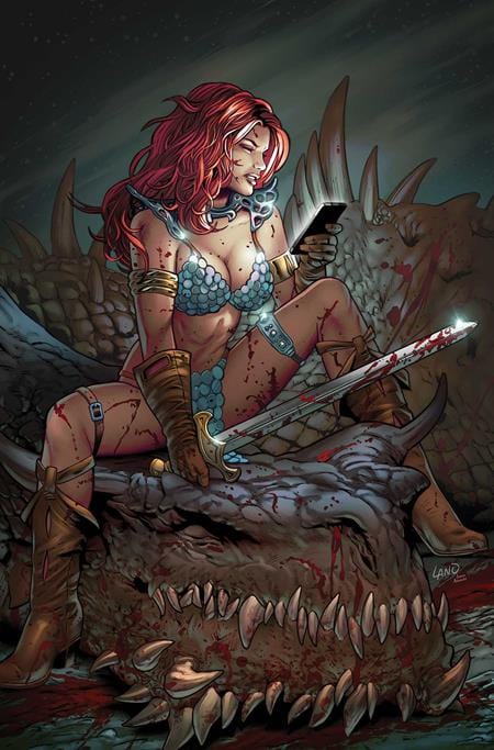 Dynamite Comic Books > Incentives SONJA REBORN #2 CVR K INC 1:15 GREG LAND VIRGIN VAR 72513035800402111 0725DE1276