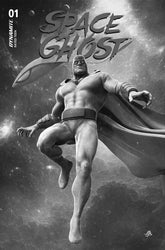 SPACE GHOST #1 CVR W 1:5 FOC INCV BARENDS B&W