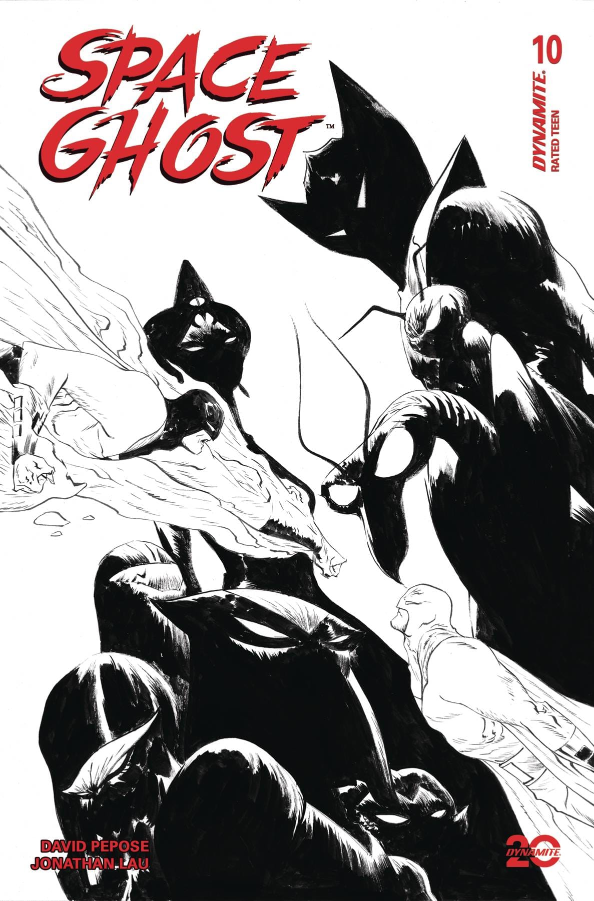 Dynamite Comic Books > Incentives SPACE GHOST #10 CVR H 1:15 INCV LEE LINE ART 72513034479310081 DEC240290