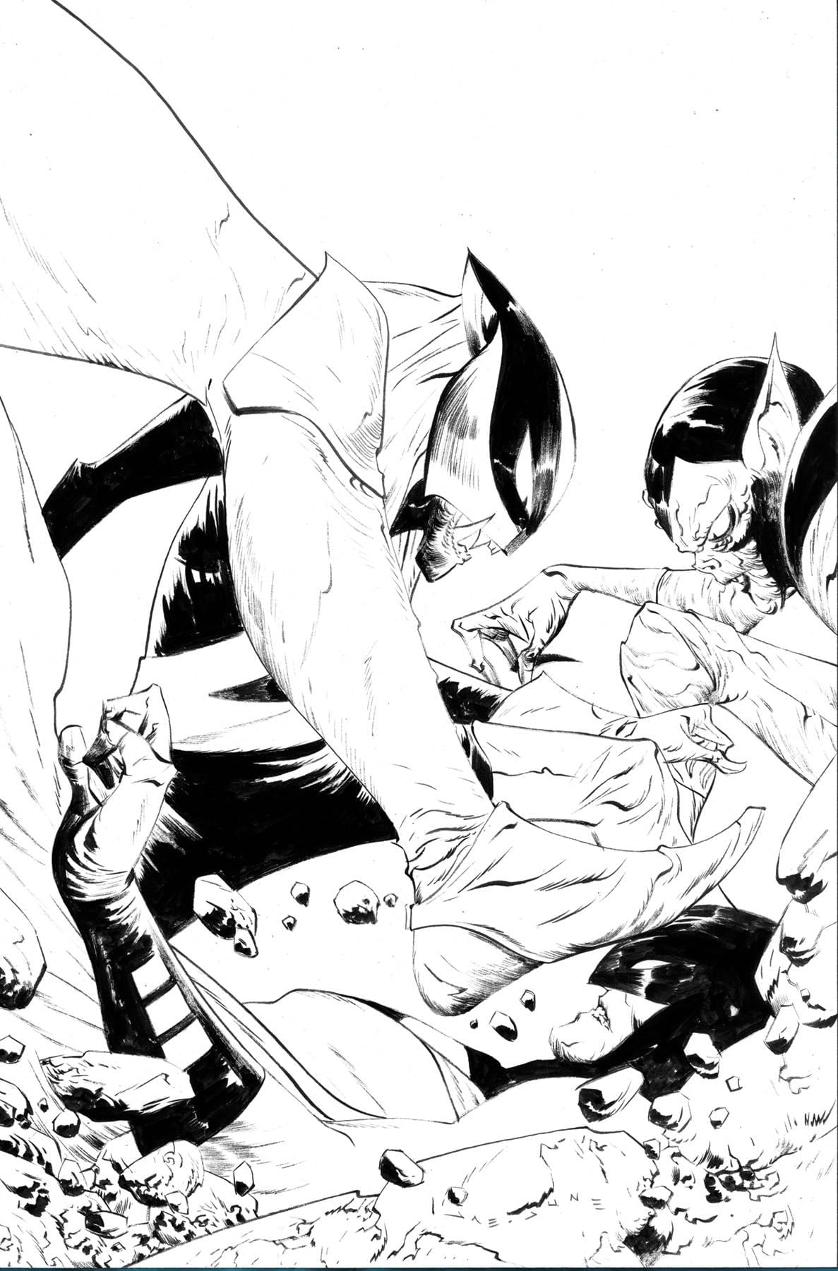 Dynamite Comic Books > Incentives SPACE GHOST #11 CVR J 1:15 INCV LEE LINE ART VIRGIN 72513034479311101 JAN250324