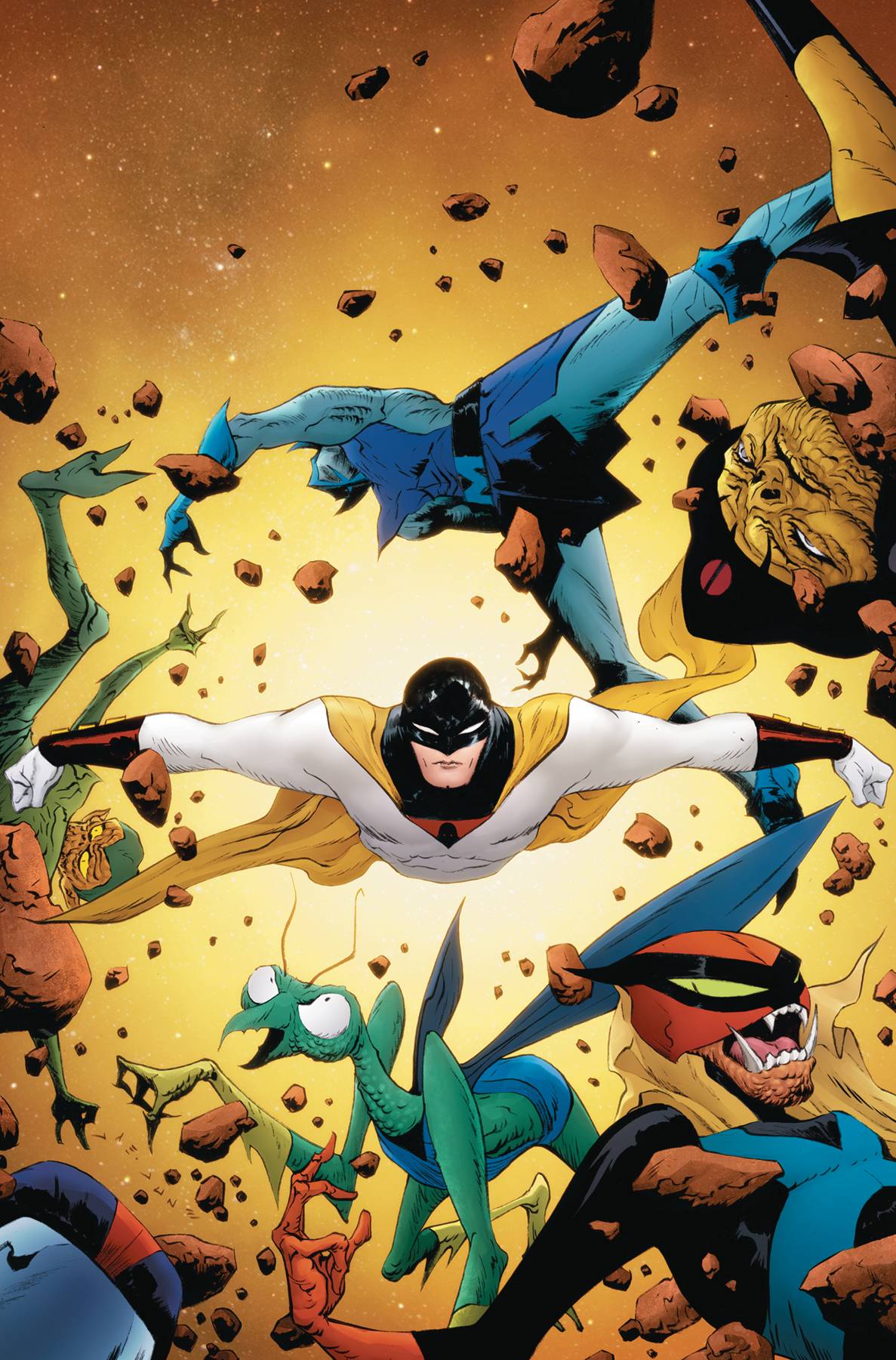 Dynamite Comic Books > Incentives SPACE GHOST #12 CVR L 1:20 INCV LEE & CHUNG VIRGIN 72513034479312121 FEB250328