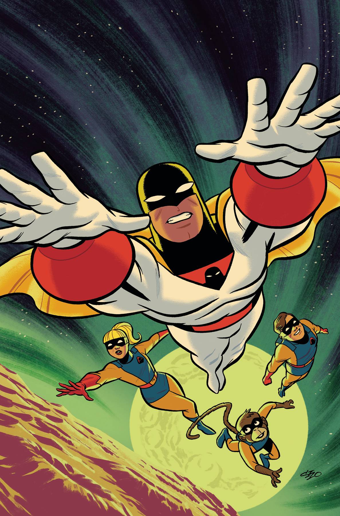 SPACE GHOST #2 CVR M 1:15 INCV CHO FOIL VIRGIN