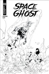 Dynamite Comic Books > Incentives SPACE GHOST (2025) #3 CVR G INC 1:10 JAE LEE LINE ART VAR 72513035712003071 0725DE1285