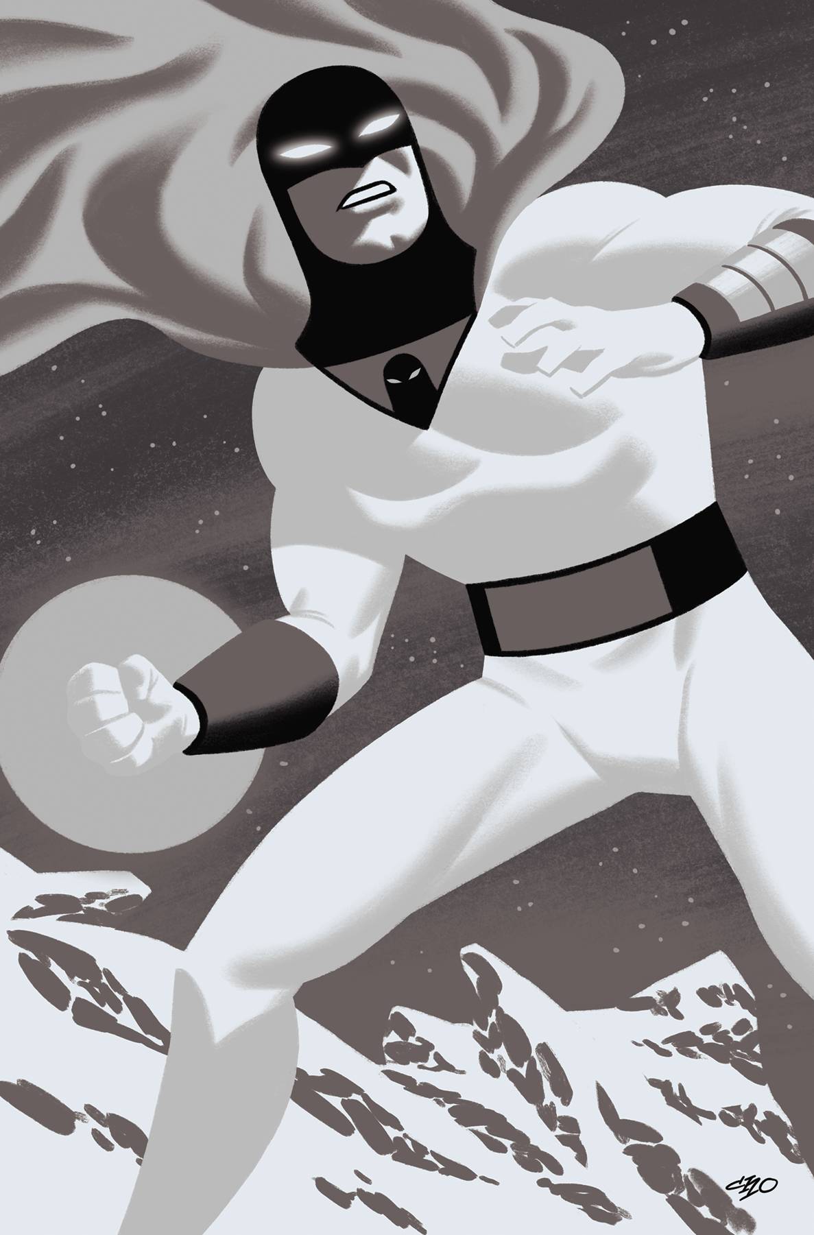 SPACE GHOST #3 CVR Q 1:30 INCV CHO B&W VIRGIN