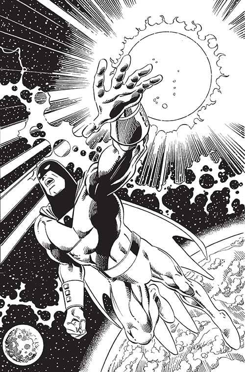 DYNAMITE Comic Books > Incentives SPACE GHOST #4 CVR Q 1:7 FOC INCV LAYTON B&W VIRGIN 72513034479304171