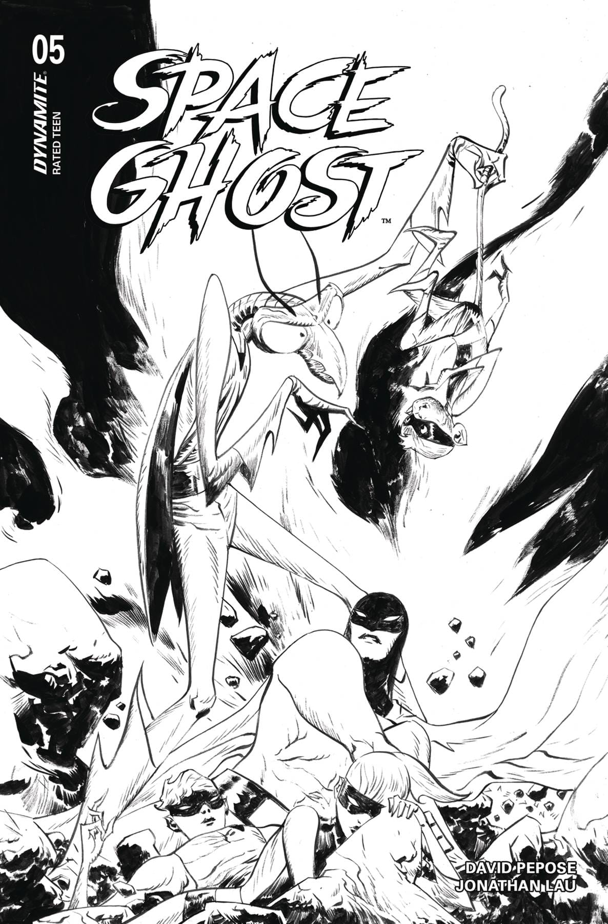 SPACE GHOST #5 CVR H 1:15 INCV LEE LINE ART