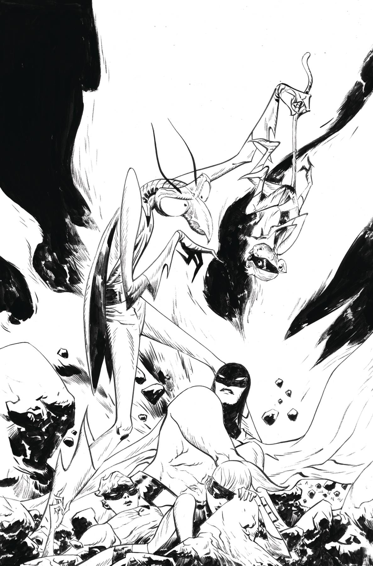 SPACE GHOST #5 CVR J 1:25 INCV LEE LINE ART VIRGIN