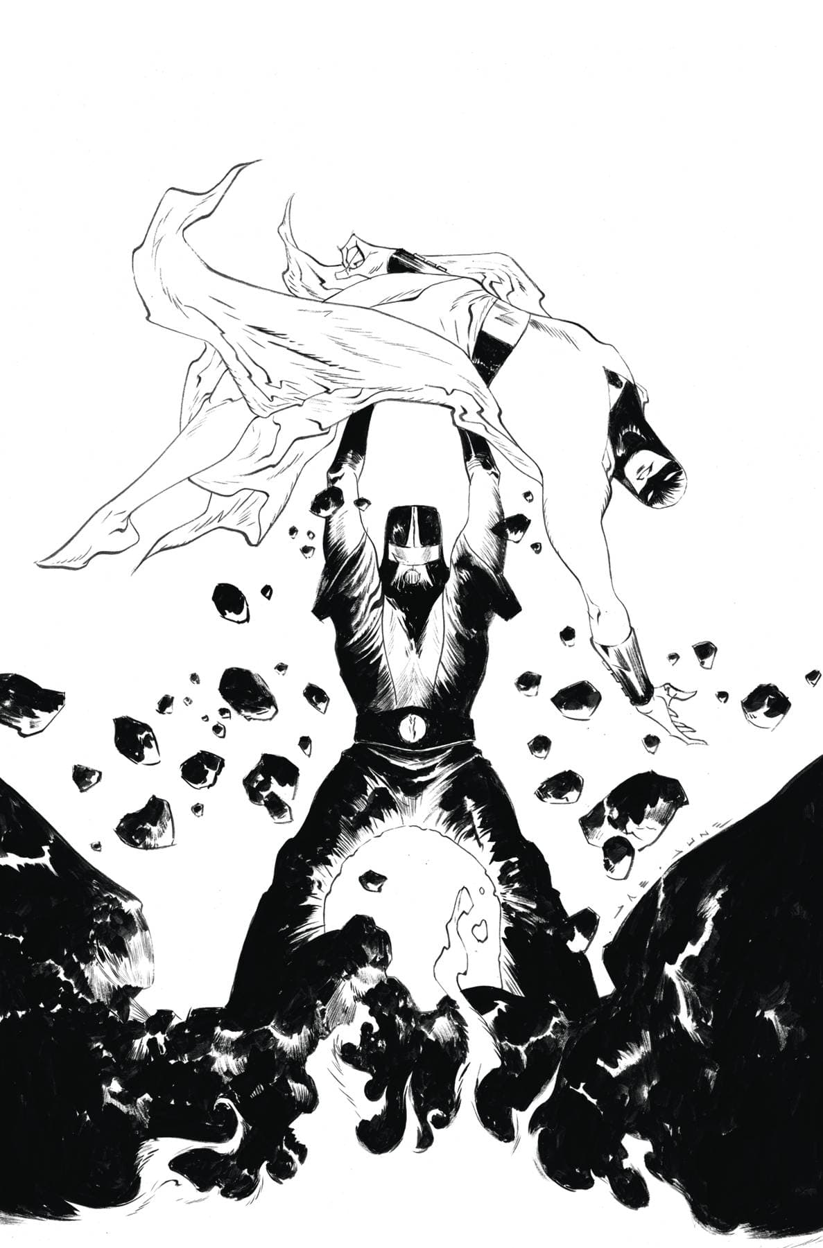 SPACE GHOST #6 CVR J 1:25 INCV LEE LINE ART VIRGIN