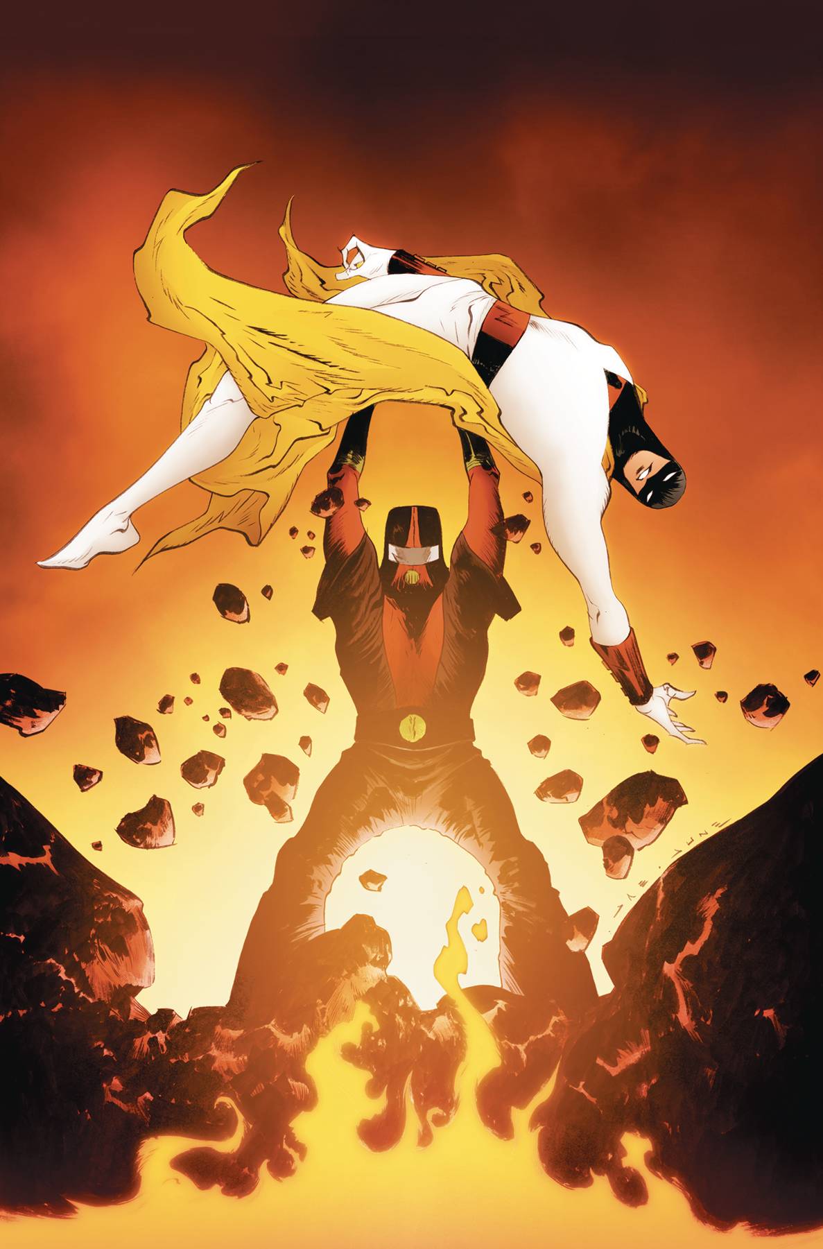 SPACE GHOST #6 CVR L 1:40 INCV LEE & CHUNG VIRGIN 1