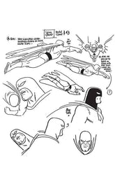 DYNAMITE Comic Books > Incentives SPACE GHOST #6 CVR Q 1:7 FOC INCV TOTH MODEL SHEET VIRGIN 72513034479306171