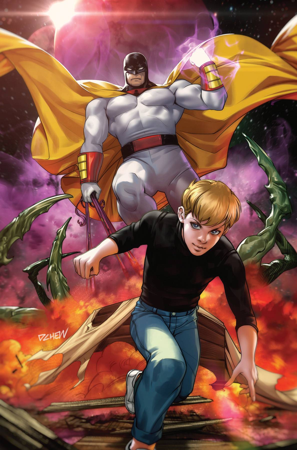 Dynamite Comic Books > Incentives SPACE GHOST JONNY QUEST SPACE QUEST #1 CVR S 1:25 INCV CH 72513035356601191 JAN250167