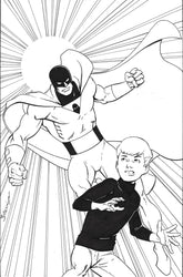 Dynamite Comic Books > Incentives SPACE GHOST JONNY QUEST SPACE QUEST #2 CVR P 1:20 INCV BA 72513035356602161 FEB250231