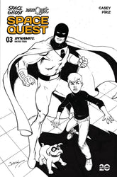 Dynamite Comic Books > Incentives SPACE GHOST JONNY QUEST SPACE QUEST #3 CVR L 1:15 INCV BA 72513035356603121 MAR250065