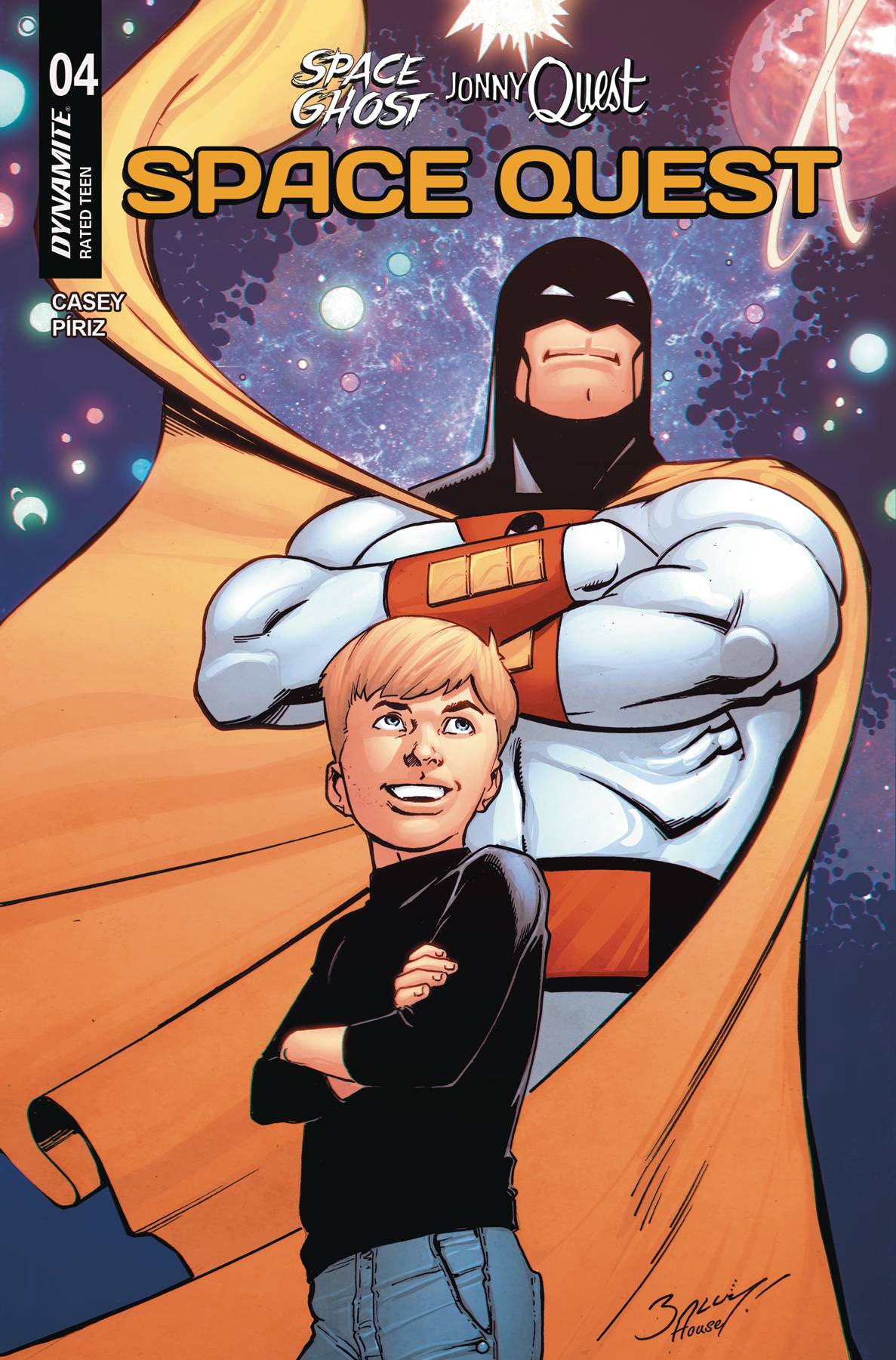 Dynamite Comic Books > Incentives SPACE GHOST JONNY QUEST SPACE QUEST #4 CVR H 1:10 INCV BA 72513035356604081 APR250071