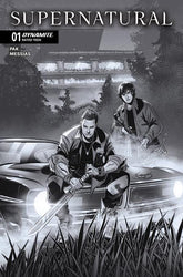 Dynamite Comic Books > Incentives SUPERNATURAL #1 CVR J INC 1:10 EDER MESSIAS LINE ART VAR 72513035988901101 0825DE0715