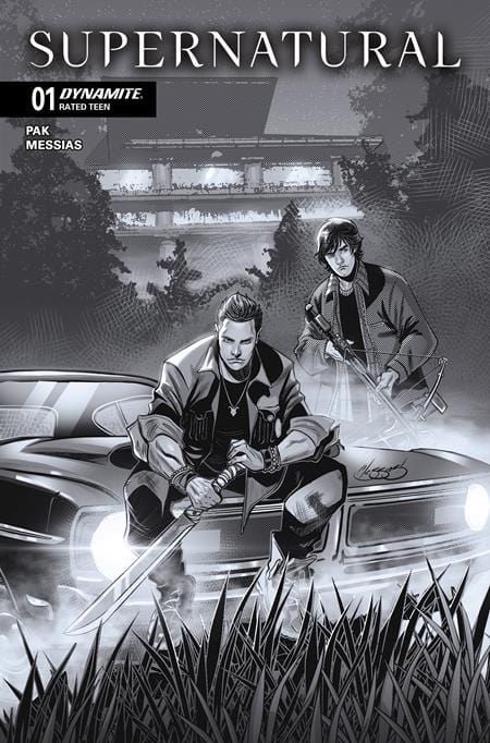 Dynamite Comic Books > Incentives SUPERNATURAL #1 CVR J INC 1:10 EDER MESSIAS LINE ART VAR 72513035988901101 0825DE0715