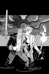 Dynamite Comic Books > Incentives SUPERNATURAL #6 1:5 INCV CVR L JOHN AMOR LINE ART VIRGIN VAR 72513035988906121 0126DE8545