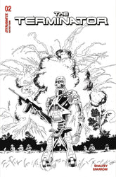 DYNAMITE Comic Books > Incentives TERMINATOR #2 CVR K 1:20 INCV SHALVEY LINE ART 72513034939202111 SEP240207