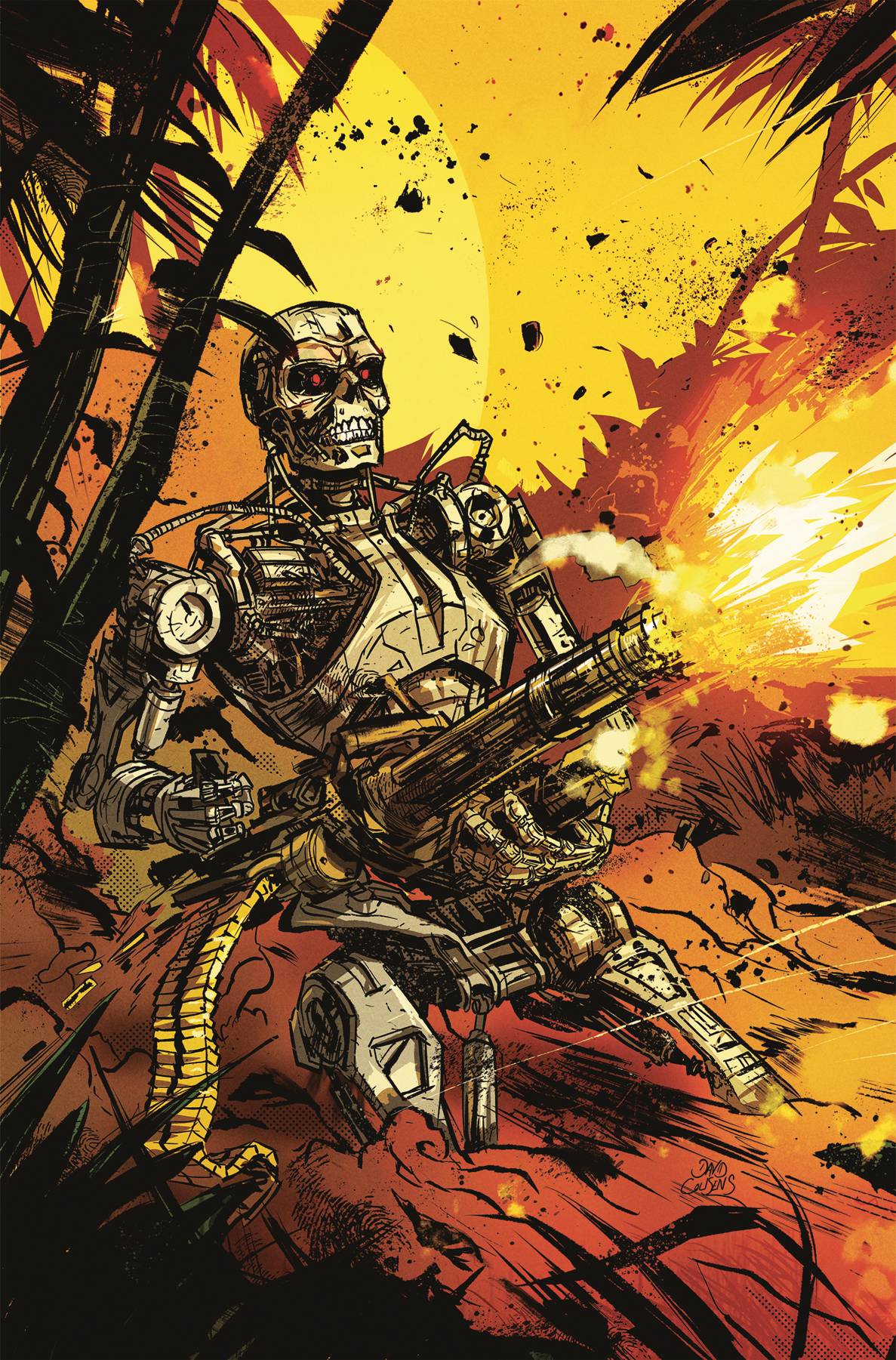 DYNAMITE Comic Books > Incentives TERMINATOR #2 CVR M 1:30 INCV COUSENS VIRGIN 72513034939202131 SEP240209