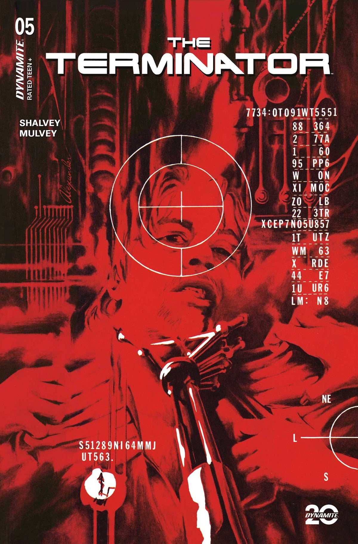 DYNAMITE Comic Books > Incentives TERMINATOR #5 CVR Q 1:5 FOC INCV ROSS ICON TRADE DRESS FO 72513034939205171