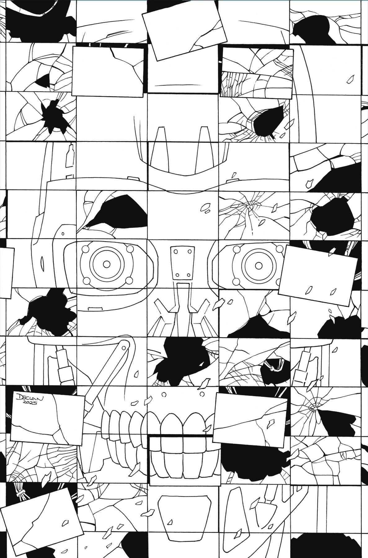 Dynamite Comic Books > Incentives TERMINATOR #8 CVR H 1:15 INCV SHALVEY LINE ART VIRGIN 72513034939208081 MAR250140