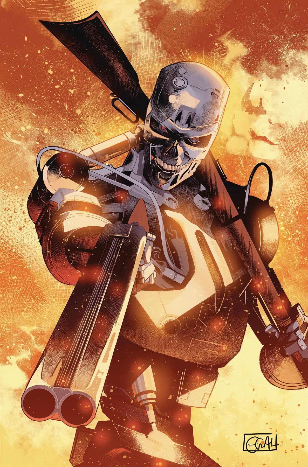 Dynamite Comic Books > Incentives TERMINATOR #9 CVR J 1:20 INCV GALMAN VIRGIN 72513034939209101 APR250171