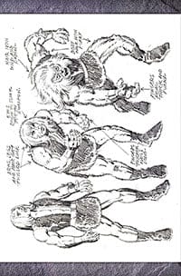 Dynamite Comic Books > Incentives THUNDARR THE BARBARIAN #1 CVR U INC 1:7 JACK KIRBY MODEL SHEET VAR 72513036251301211
