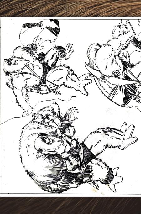 THUNDARR THE BARBARIAN #2 CVR M INC 1:7 JACK KIRBY MODEL SHEET VIRGIN VAR