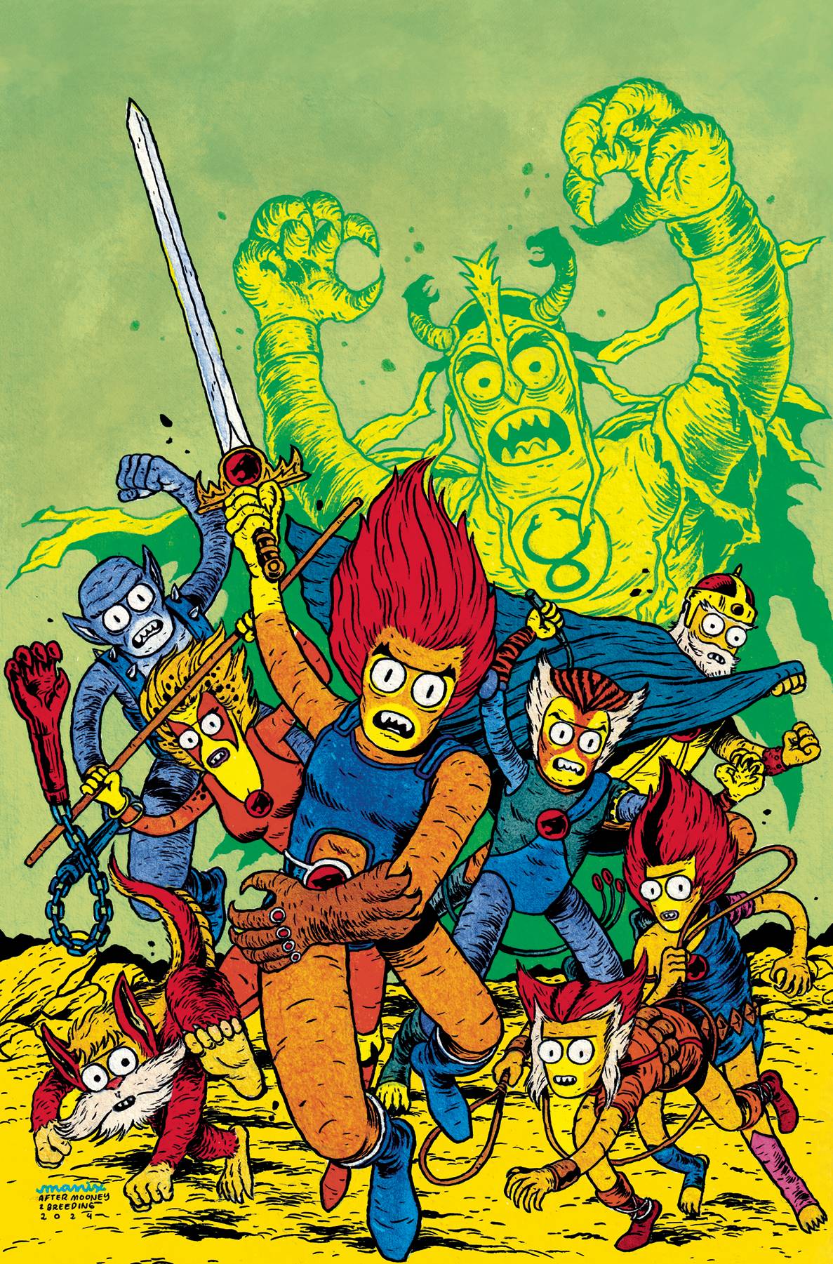 Dynamite Comic Books > Incentives THUNDERCATS #11 CVR V 1:20 INCV MANIX VIRGIN 72513034116711221 OCT240134