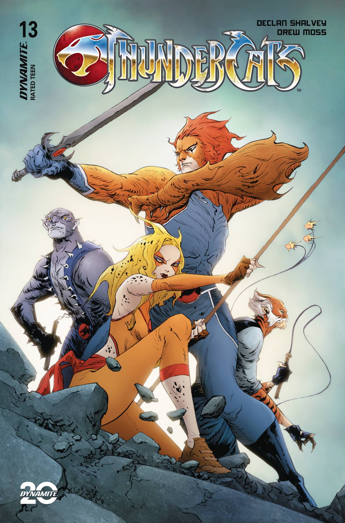 Dynamite Comic Books > Incentives THUNDERCATS #13 CVR N 1:10 INCV LEE & CHUNG FOIL 72513034116713141 DEC240340