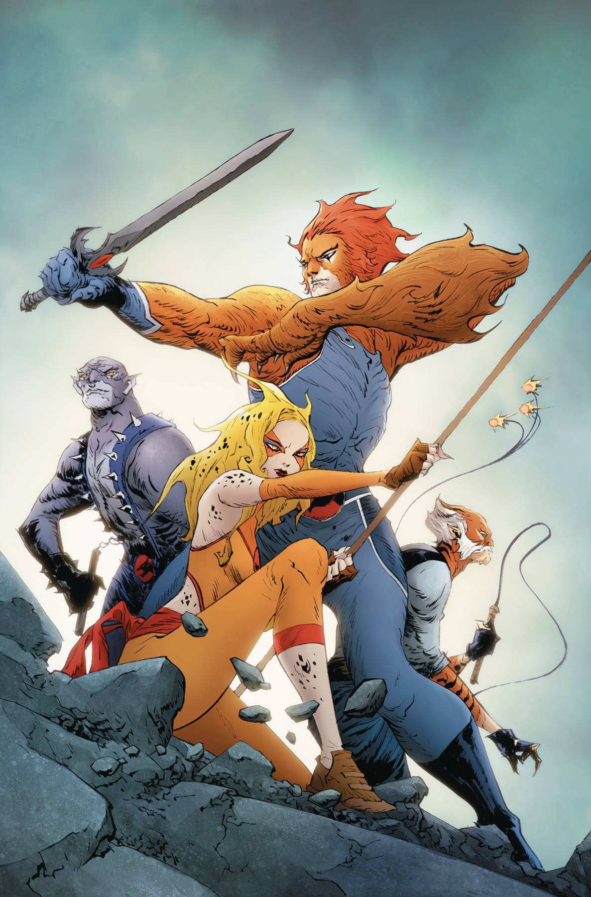 Dynamite Comic Books > Incentives THUNDERCATS #13 CVR P 1:15 INCV LEE & CHUNG FOIL VIRGIN 72513034116713161 DEC240342