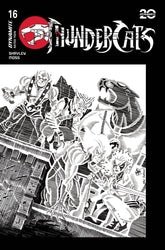 Dynamite Comic Books > Incentives THUNDERCATS #16 CVR T 1:20 INCV TMNT HOMAGE HAESER LINE A 72513034116716201 MAR250163