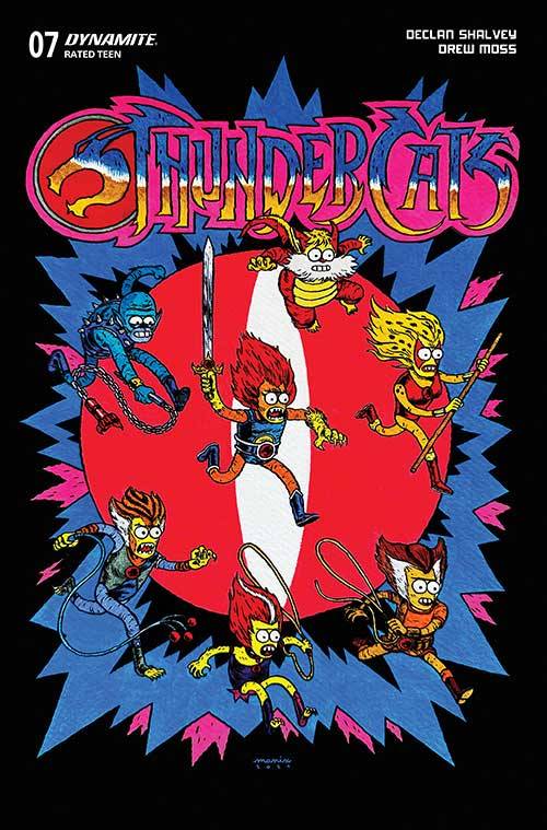 DYNAMITE Comic Books > Incentives THUNDERCATS #7 CVR U 1:7 FOC INCV MANIX FOIL 72513034116707211