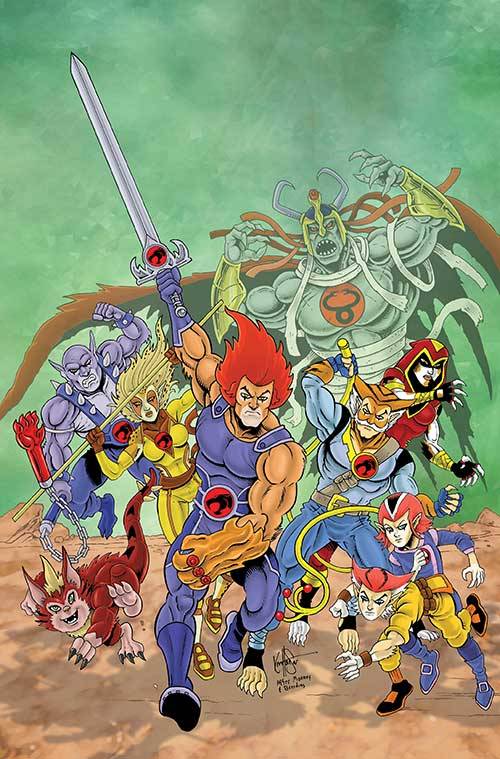 DYNAMITE Comic Books > Incentives THUNDERCATS #7 CVR Y 1:10 FOC INCV HAESER VIRGIN 72513034116707251