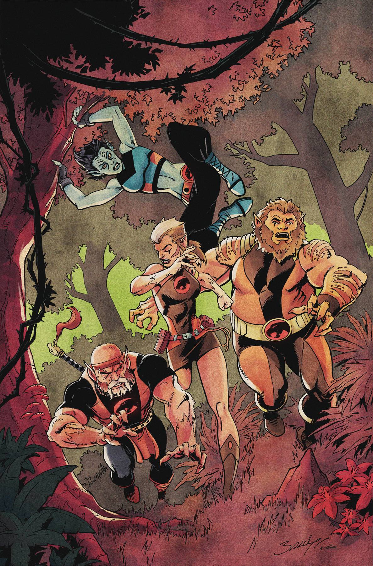 Dynamite Comic Books > Incentives THUNDERCATS LOST #2 CVR O 1:15 INCV BAGLEY VIRGIN 72513035357302151 FEB250176