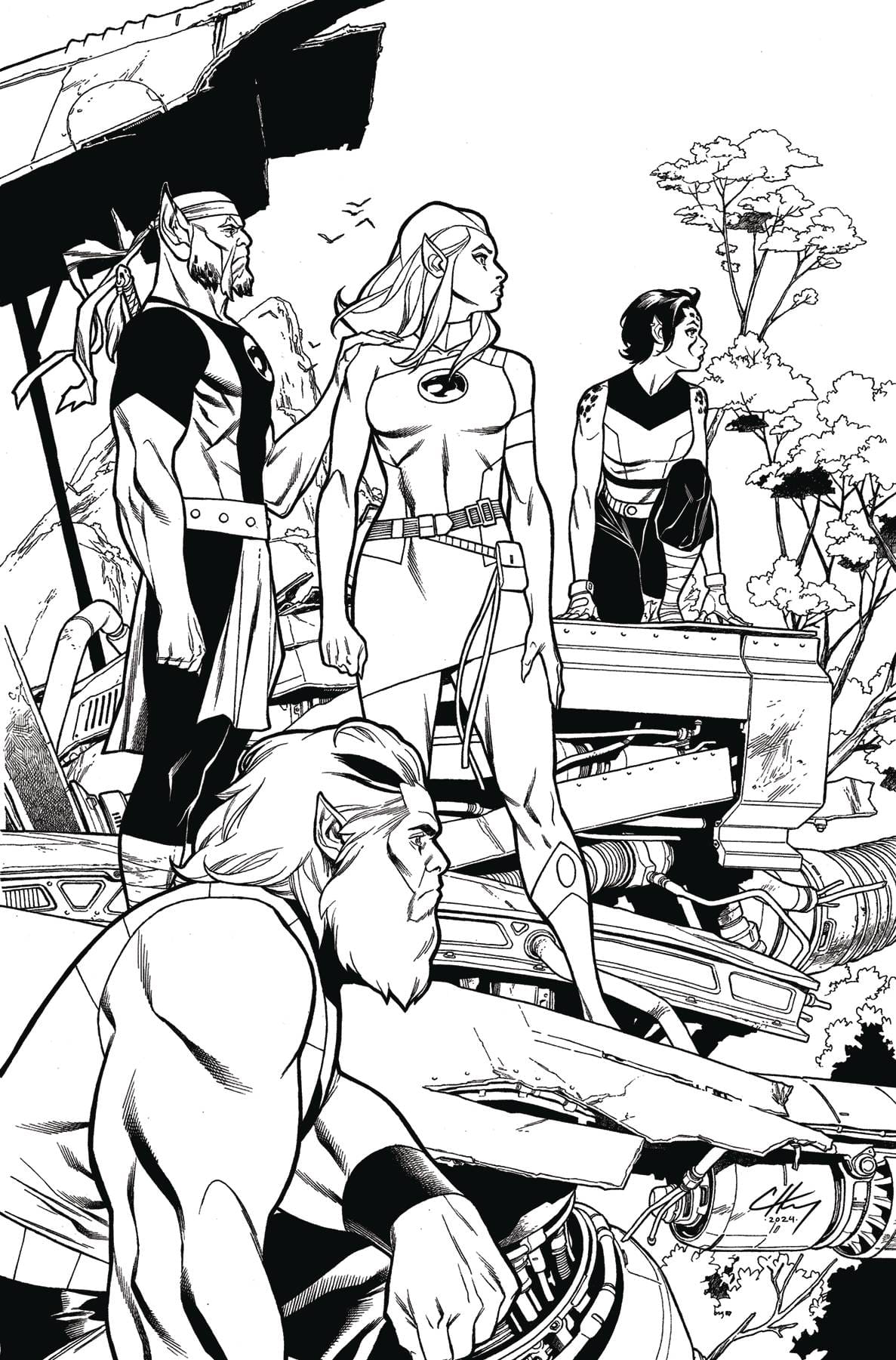 Dynamite Comic Books > Incentives THUNDERCATS LOST #4 CVR J 1:15 INCV HENRY LINE ART VIRGIN 72513035357304101 APR250208