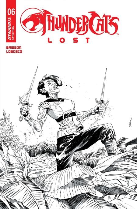 Dynamite Comic Books > Incentives THUNDERCATS LOST #6 CVR H INC 1:10 DECLAN SHALVEY LINE ART VAR 72513035357306081 0725DE1481