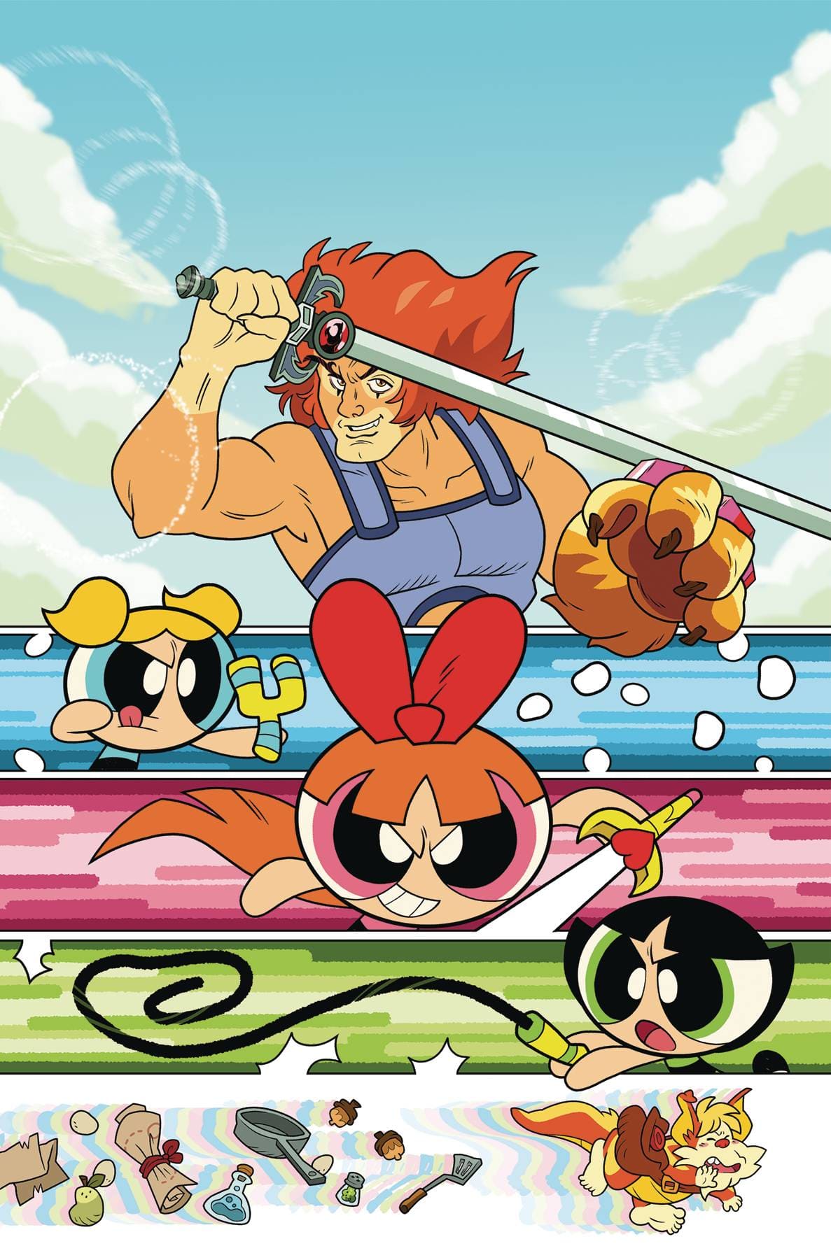 Dynamite Comic Books > Incentives THUNDERCATS POWERPUFF GIRLS #1 CVR K 1:20 INCV ENGLE VIRG 72513035569001111 APR250020