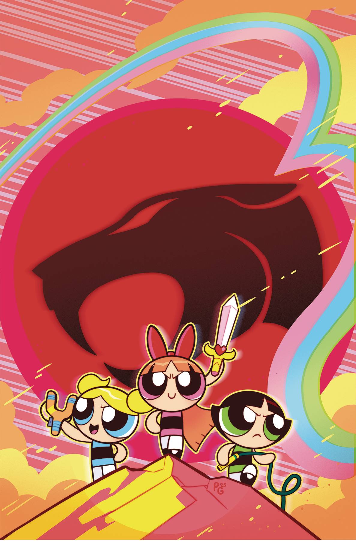 Dynamite Comic Books > Incentives THUNDERCATS POWERPUFF GIRLS #1 CVR L 1:20 INCV GANUCHEAU 72513035569001121 APR250021