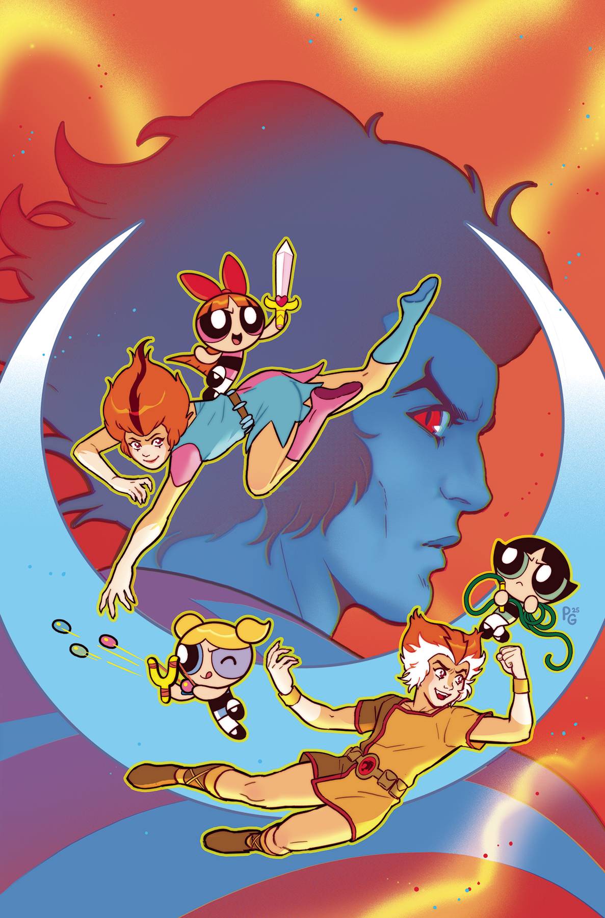 Dynamite Comic Books > Incentives THUNDERCATS POWERPUFF GIRLS #2 CVR J 1:20 INCV GANUCHEAU 72513035569002101 MAY250064