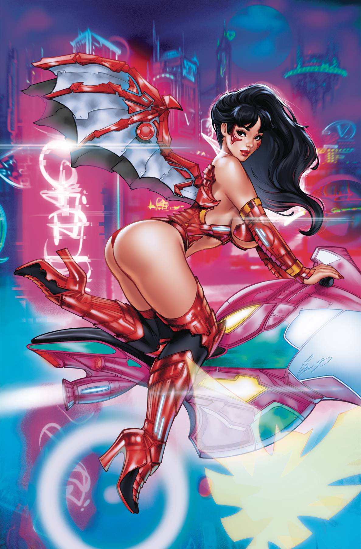 Dynamite Comic Books > Incentives VAMPIRELLA (2025) #2 CVR S 1:20 INCV CHATZOUDIS VIRGIN 72513035358002191 FEB250197