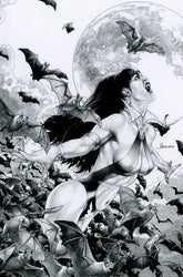 Dynamite Comic Books > Incentives VAMPIRELLA (2025) #3 CVR Q 1:15 INCV ANACLETO B&W VIRGIN 72513035358003171 MAR250209