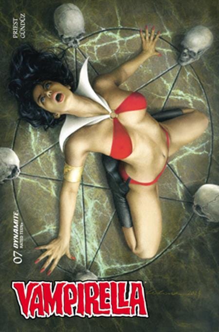 Dynamite Comic Books > Incentives VAMPIRELLA (2025) #7 CVR H INC 1:10 CELINA ORIGINAL VAR 72513035358007081 0725DE1345