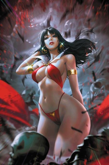 Dynamite Comic Books > Incentives VAMPIRELLA (2025) #7 CVR N INC 1:20 DERRICK CHEW VIRGIN VAR 72513035358007141 0725DE1351