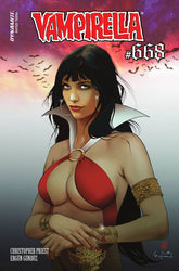 DYNAMITE Comic Books > Incentives VAMPIRELLA #668 CVR F 1:7 INCV GUNDUZ ORIGINAL 72513034120468061 FEB240214