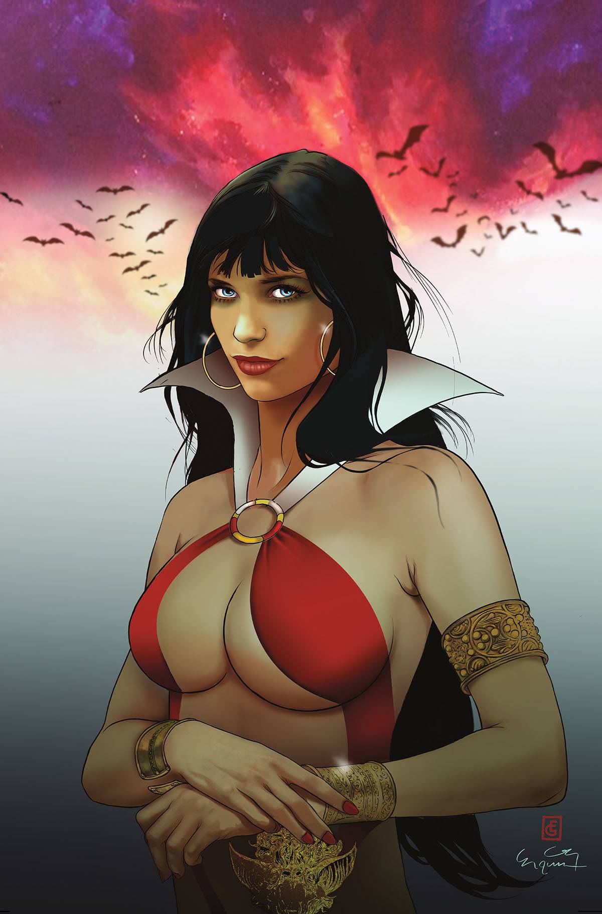 DYNAMITE Comic Books > Incentives VAMPIRELLA #668 CVR I 1:15 INCV GUNDUZ VIRGIN 72513034120468091 FEB240217