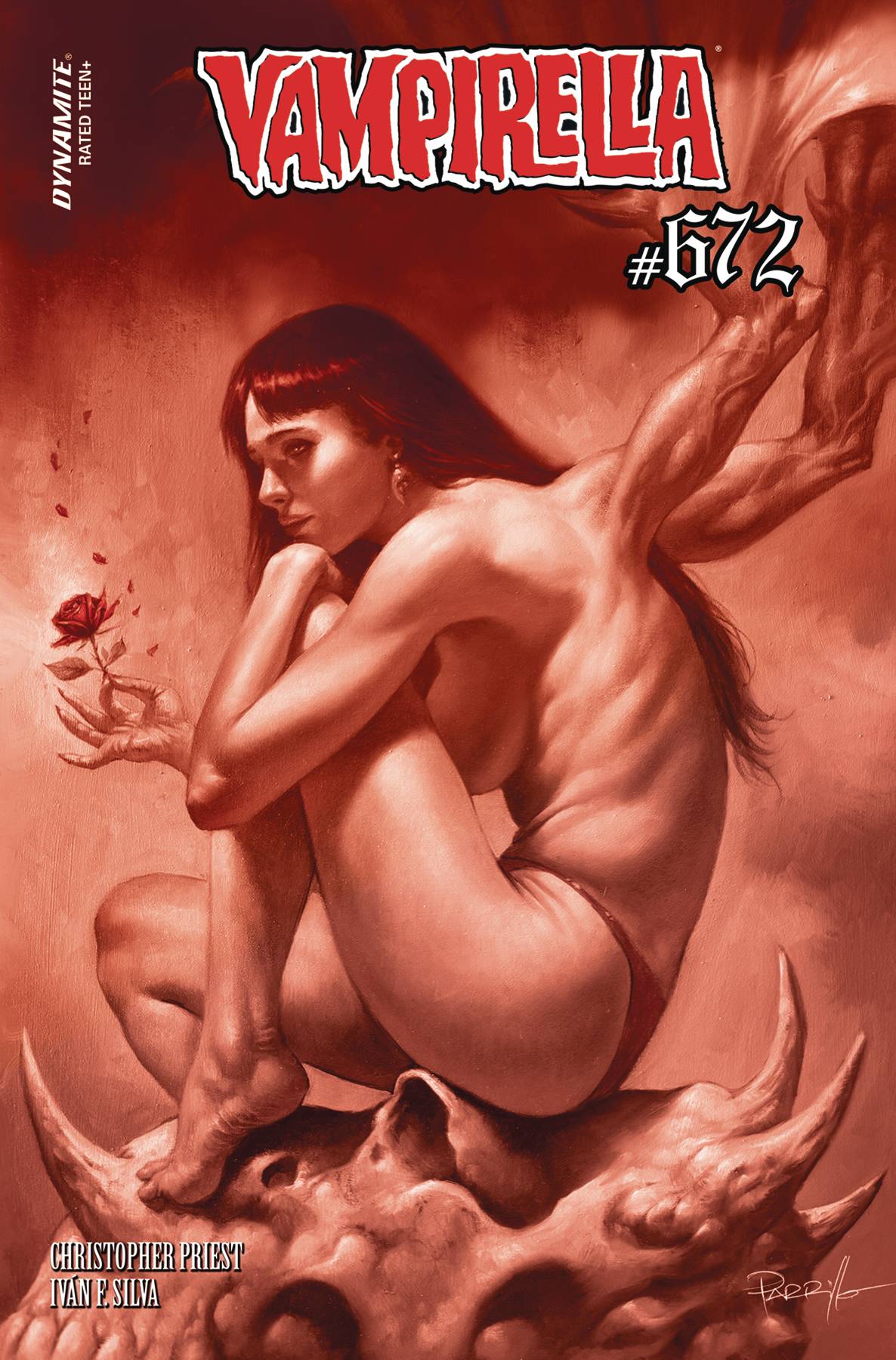 VAMPIRELLA #672 CVR J 1:15 INCV PARRILLO TINT